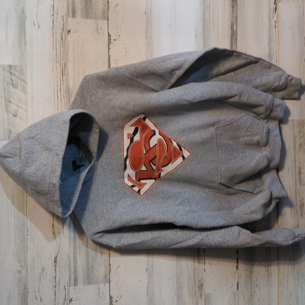 Kansas City Chiefs Superman crest hoodie